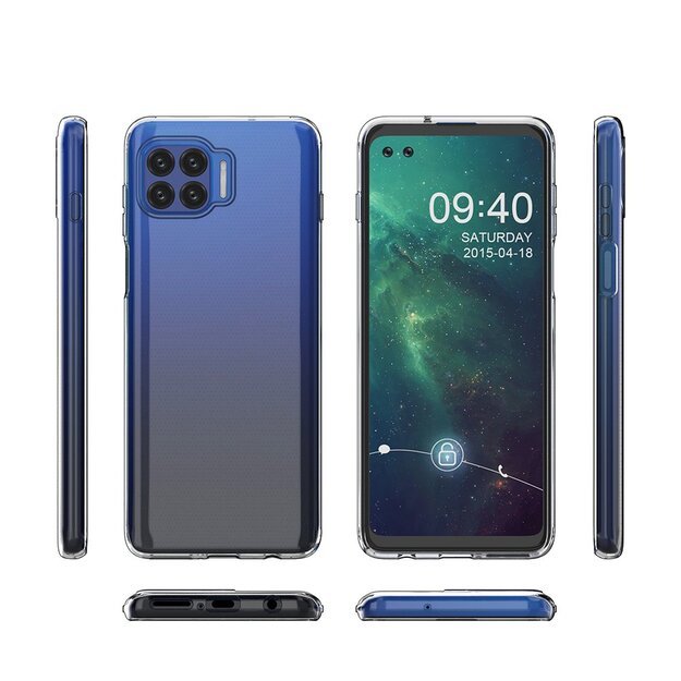 Ultra Clear 0.5mm Case Gel TPU Cover for Motorola Moto G 5G Plus transparent 9