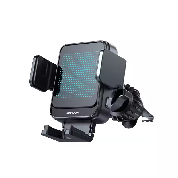 Joyroom JR-ZS341 phone holder with wireless charging for air vent - black 1
