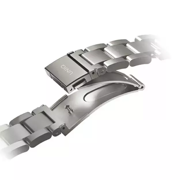 Uniq Osta Stainless Steel strap for Apple Watch 1/2/3/4/5/6/7/8/SE/SE2/Ultra 42/44/45/49mm - silver 5