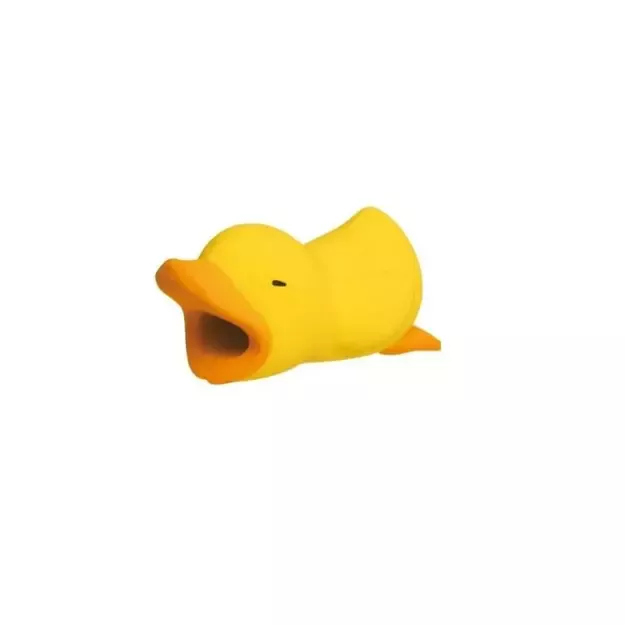 Duck-shaped phone cable cover