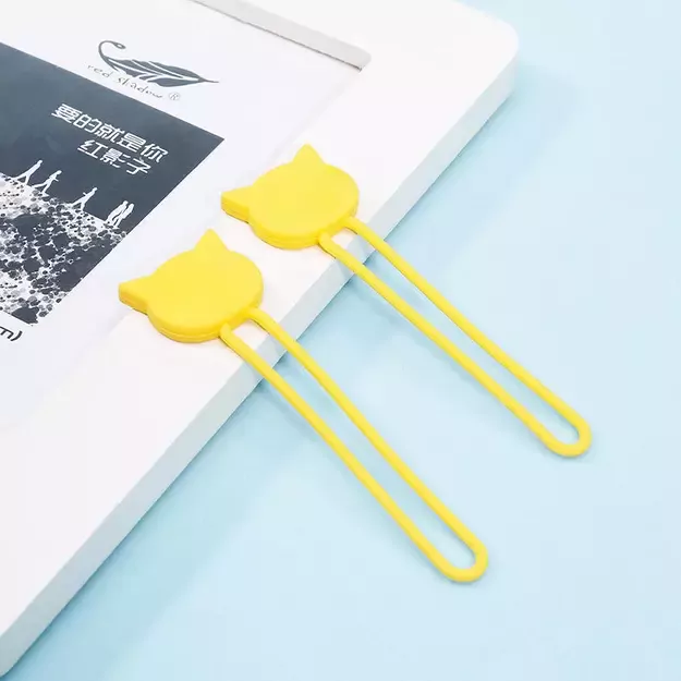 Silicone cable reel - yellow 21