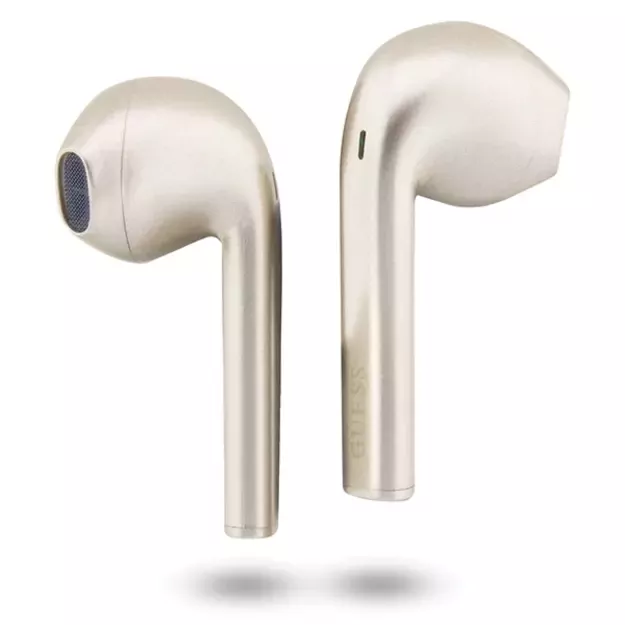 Guess GUTWST26PSD TWS Bluetooth headphones + docking station - gold Classic EST Logo 2