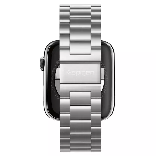 Spigen Modern Fit Band for Apple Watch 4/5/6/7/8/9/SE/Ultra (42/44/45/49 mm) - Silver 11