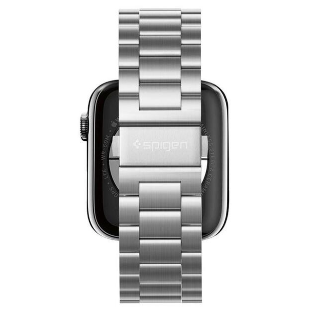 Spigen Modern Fit Band for Apple Watch 4/5/6/7/8/9/SE/Ultra (42/44/45/49 mm) - Silver 7