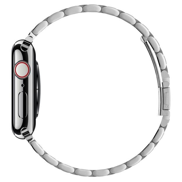 Spigen Modern Fit Band for Apple Watch 4/5/6/7/8/9/SE/Ultra (42/44/45/49 mm) - Silver 5