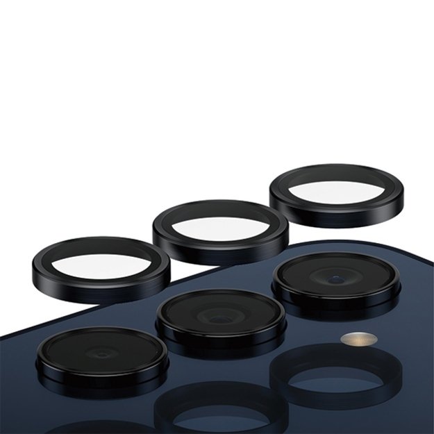 PanzerGlass Hoops Camera Protection for Samsung Galaxy A35 5G - with Black Frame 1