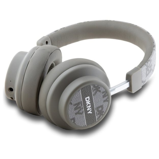 DKNY Bluetooth On-Ear Headphones DKBHM2PCSHLE Beige/Beige Checkered Pattern 1