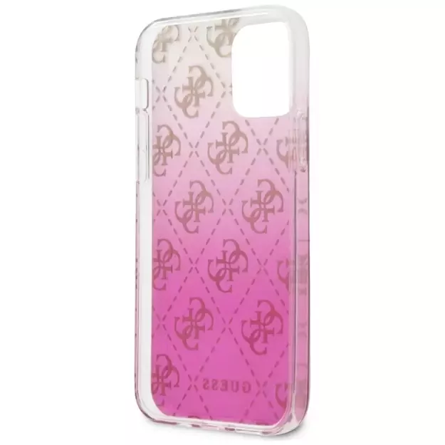 Guess GUHCP12SPCU4GGPI iPhone 12 mini 5.4  pink/pink hardcase 4G Gradient 8