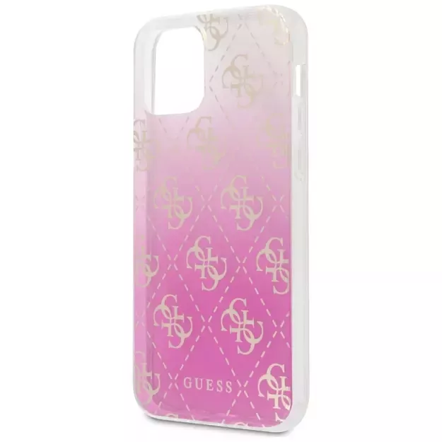 Guess GUHCP12SPCU4GGPI iPhone 12 mini 5.4  pink/pink hardcase 4G Gradient 7