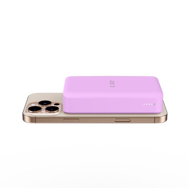 Powerbank Tech-Protect PB12 LifeMag MagSafe 20000MAH - purple 2