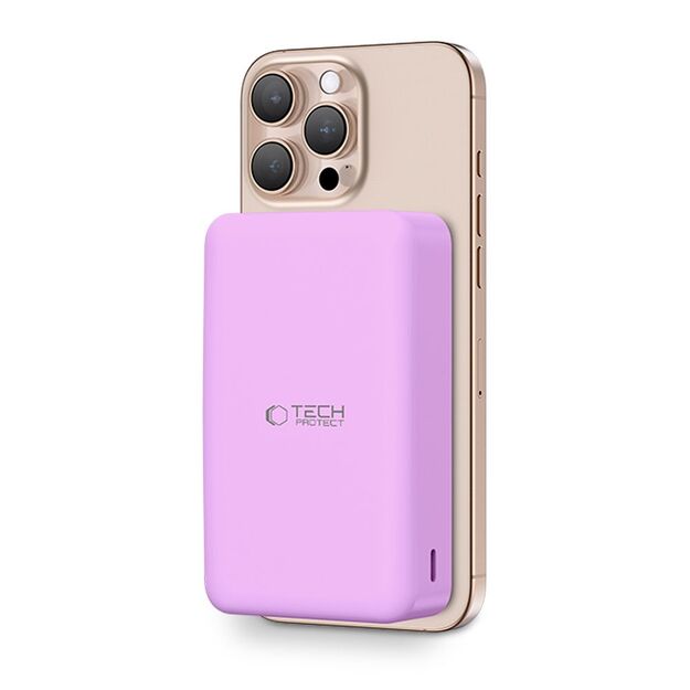Powerbank Tech-Protect PB12 LifeMag MagSafe 20000MAH - purple 1