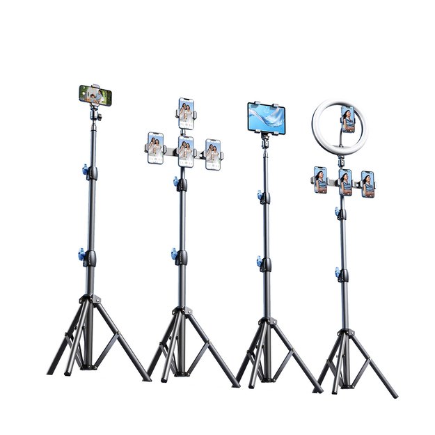 Wozinsky WRLD-00Y1S tripod tripod durable carbon steel tripod 1.7m matte - black 1