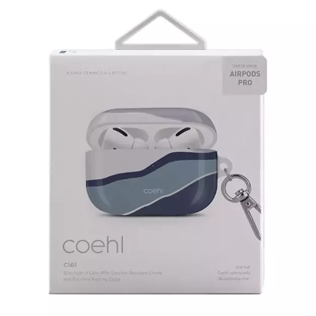Uniq Coehl Ciel case for AirPods Pro - blue 1