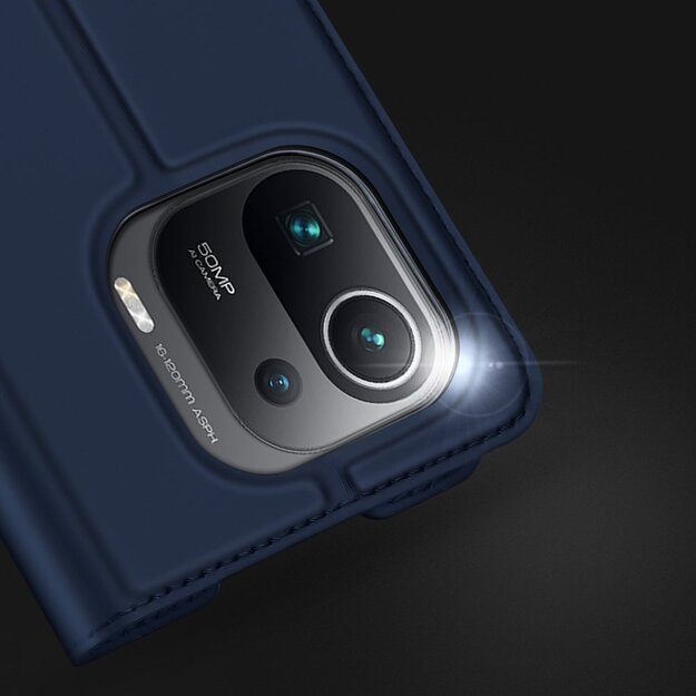 DUX DUCIS Skin Pro Bookcase type case for Xiaomi Mi 11 Pro blue 33