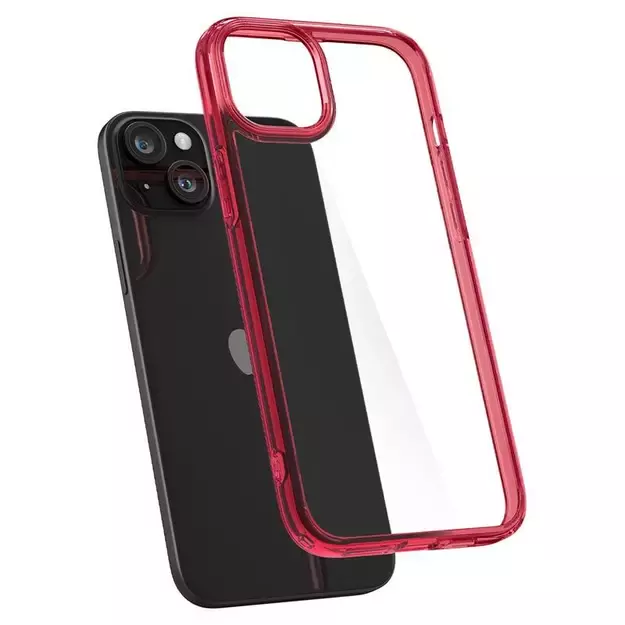 Spigen Ultra Hybrid iPhone 15 Case - Red 8