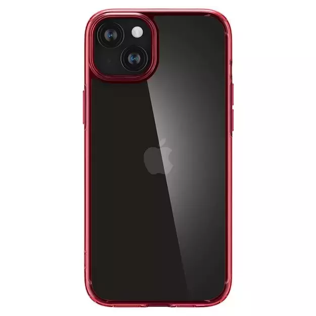 Spigen Ultra Hybrid iPhone 15 Case - Red 4