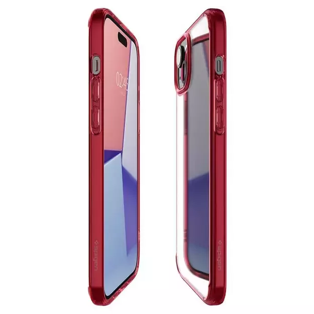 Spigen Ultra Hybrid iPhone 15 Case - Red 11