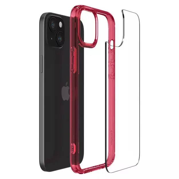 Spigen Ultra Hybrid iPhone 15 Case - Red 10