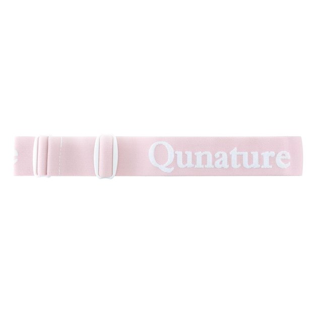 Qunature Pink Frameless Ski Goggles - Pink 1