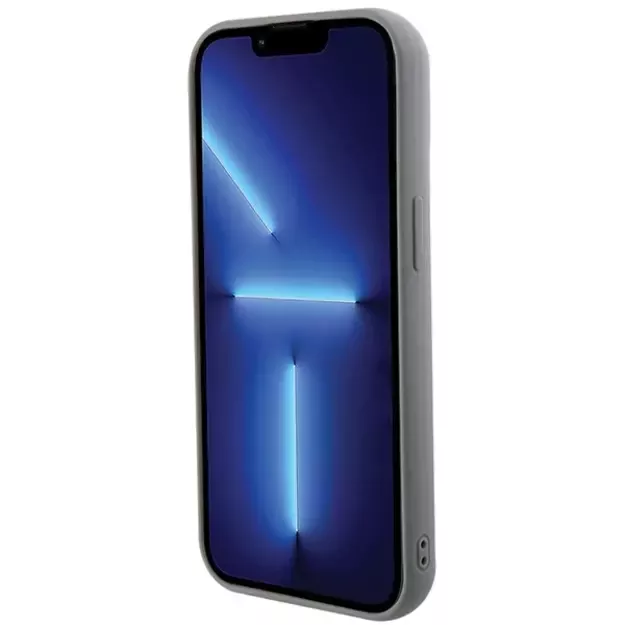 Guess Sequin Script Metal case for iPhone 15 - silver 6