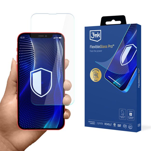 Hybrid glass 3mk FlexibleGlass Pro for Apple iPhone 13 / iPhone 13 Pro