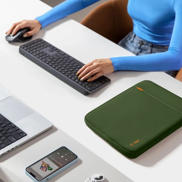 Tech-Protect Defender Laptop Bag 13-14 - Green 11
