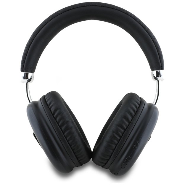 Guess Metallic Triangle Logo Over-Ear Headphones - Black 2