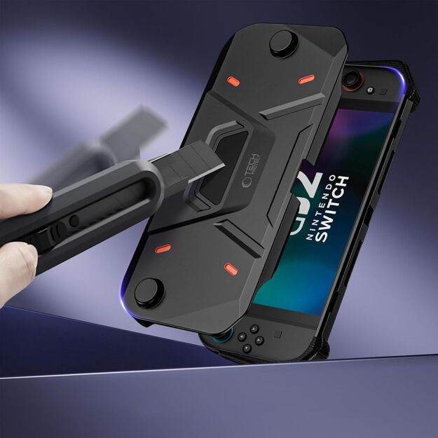 Tech-Protect Carbonox Case for Nintendo Switch 2 - Black 1