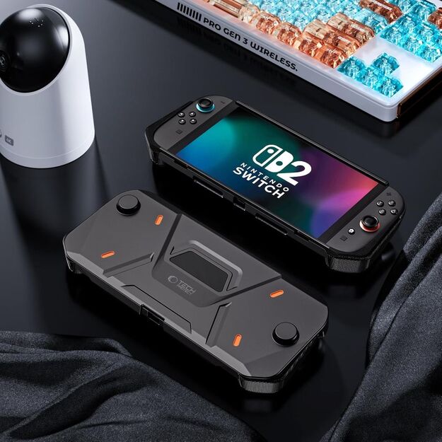 Tech-Protect Carbonox Case for Nintendo Switch 2 - Black 10