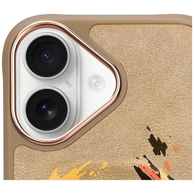 Nimmy Tiger MagSafe case for iPhone 16 - brown 5