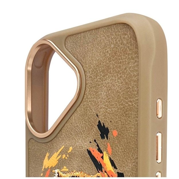 Nimmy Tiger MagSafe case for iPhone 16 - brown 8