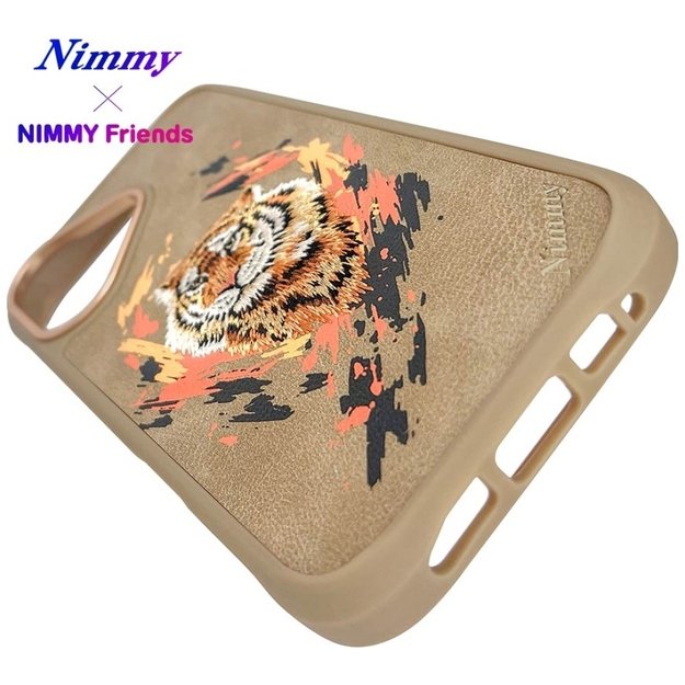 Nimmy Tiger MagSafe case for iPhone 16 - brown 12