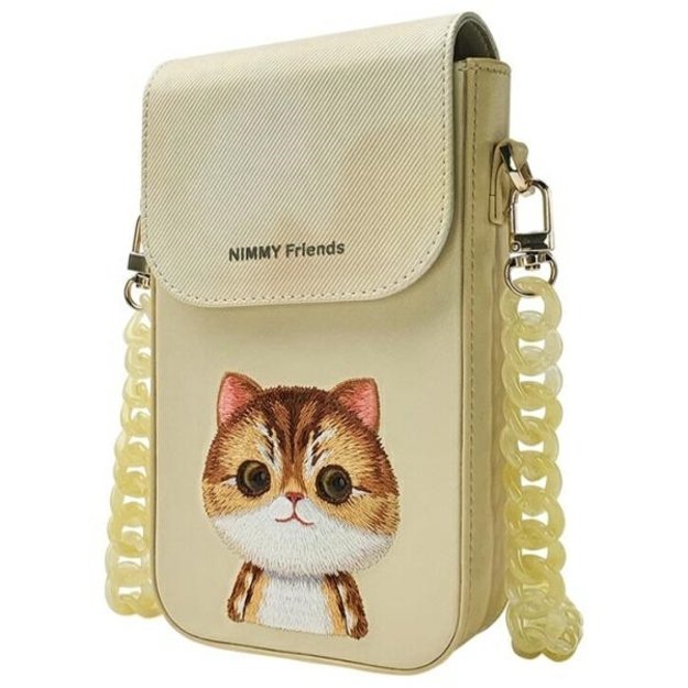 Nimmy Big Eyed Pet 2.0 Cat Phone Bag - Green 8
