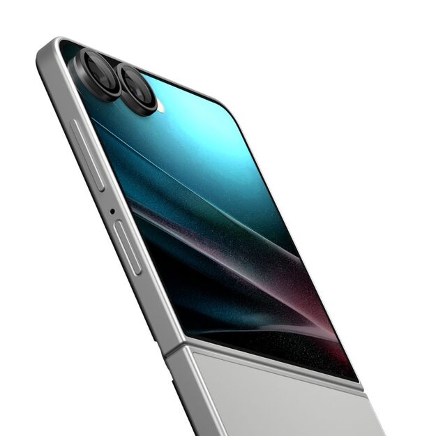 Spigen Optik Pro HD Glas.TR EZ Fit 2-pack Camera Protector for Samsung Galaxy Z Flip 7 - Black 2