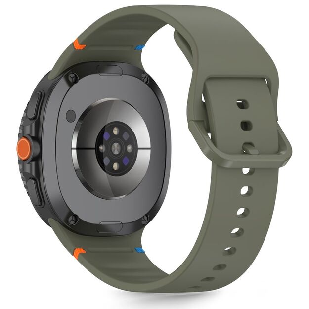 Tech-Protect Silicone Strap for Samsung Galaxy Watch 40/44/46 mm - Green 1