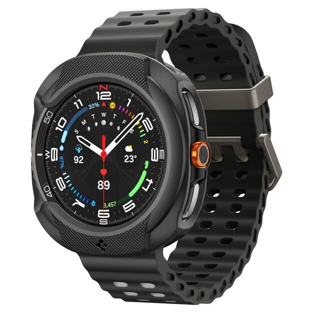 Spigen Liquid Air Case for Samsung Galaxy Watch 8 Classic 46mm - Black 1