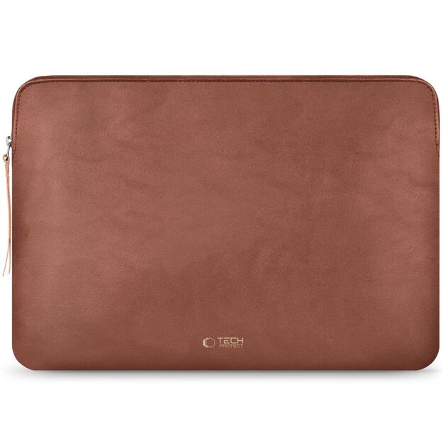 Tech-Protect Fleece Laptop Bag 15-16 - Brown