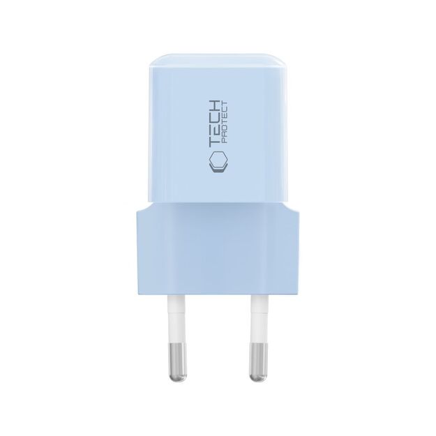 Tech-Protect NCM25 USB-C PD 25W Wall Charger - Blue 2