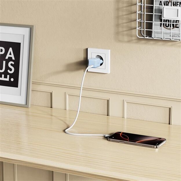 Tech-Protect NCM25 USB-C PD 25W Wall Charger - Blue 7