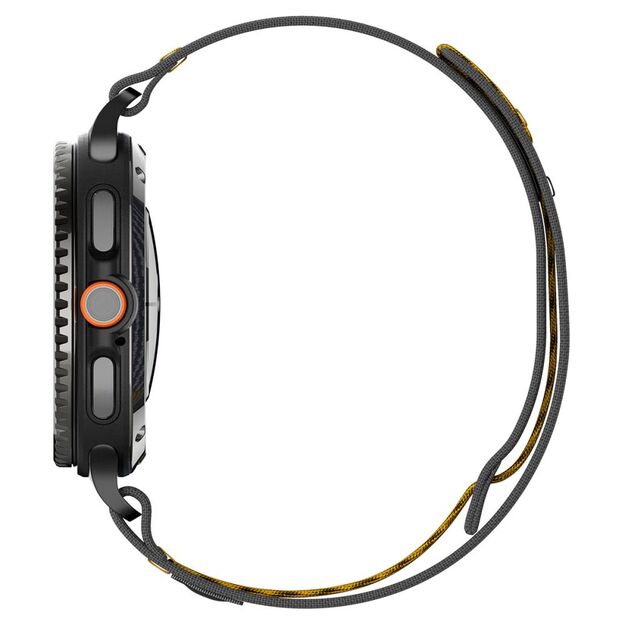Spigen Athlex Air Strap for Samsung Galaxy Watch 40/44/46mm - Black and Yellow 3