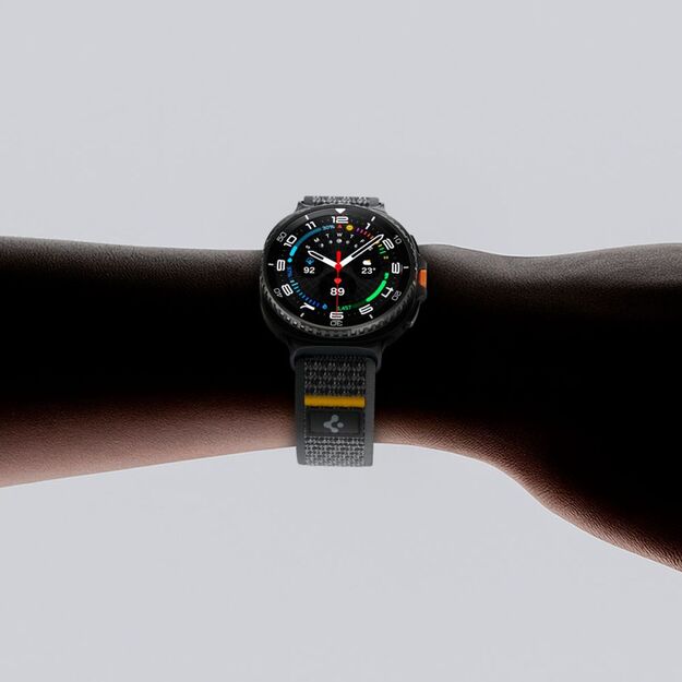 Spigen Athlex Air Strap for Samsung Galaxy Watch 40/44/46mm - Black and Yellow 11
