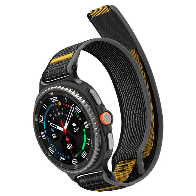 Spigen Athlex Air Strap for Samsung Galaxy Watch 40/44/46mm - Black and Yellow 10