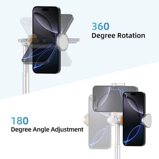 Selfie Stick Tech-Protect L09S with Tripod - White 4