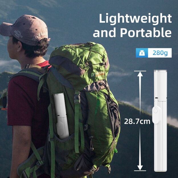 Selfie Stick Tech-Protect L09S with Tripod - White 6