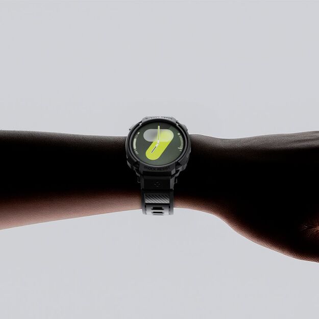 Spigen Rugged Armor Pro Strap for Samsung Galaxy Watch 8 40mm - Matte Black 11