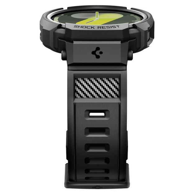 Spigen Rugged Armor Pro Strap for Samsung Galaxy Watch 8 40mm - Matte Black 5