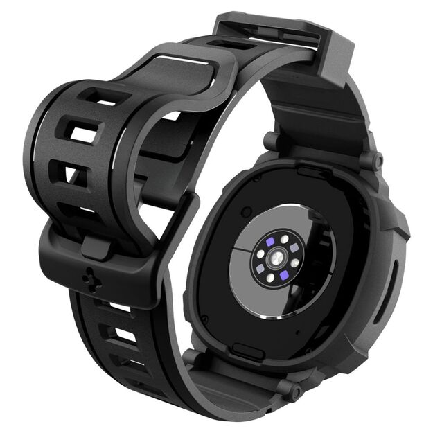 Spigen Rugged Armor Pro Strap for Samsung Galaxy Watch 8 40mm - Matte Black 8