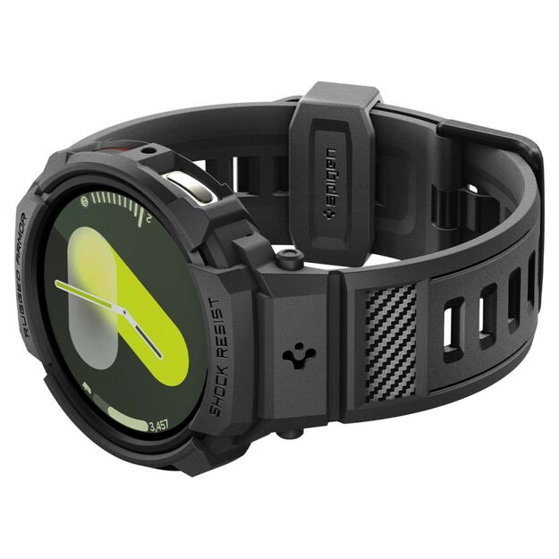 Spigen Rugged Armor Pro Strap for Samsung Galaxy Watch 8 40mm - Matte Black 7