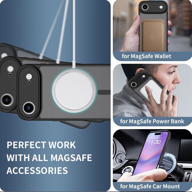 Tech-Protect BasicMag MagSafe Case for iPhone 17 Air - Matte Black 3
