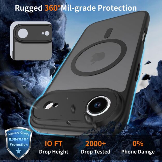 Tech-Protect BasicMag MagSafe Case for iPhone 17 Air - Matte Black 2